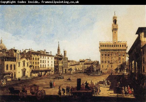 Bernardo Bellotto Piazza della Signoria in Florence